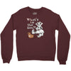 what's in the box Crewneck Sweatshirt