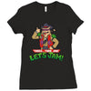 let's jam! Ladies Fitted T-Shirt