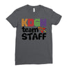 Kdgn Team Staff Ladies Fitted T-Shirt
