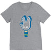 llap foam finger V-Neck Tee
