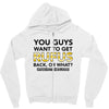 You Guys Want To Get Rufus Back Or What Sametimeless Zipper Hoodie