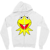 kermit muppets uomo Zipper Hoodie