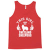 This Girl Loves Shetland Sheepdog Tank Top