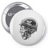 meat is murder Pin-back button
