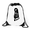 eat drink and be scary 2 Drawstring Bags