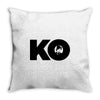 ko Throw Pillow