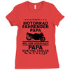 motorrad papa Ladies Fitted T-Shirt