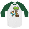 part time job   coconut farm 3/4 Sleeve Shirt