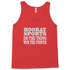 hooray sports win points Tank Top