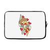 true love pizza slice Laptop sleeve