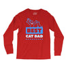 proud cat dad Long Sleeve Shirts