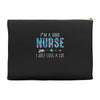 i'm a good nurse i just cuss a lot Accessory Pouches