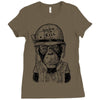 born to kill Ladies Fitted T-Shirt