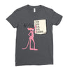 pink panther list Ladies Fitted T-Shirt
