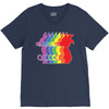 Goku Rainbow T-Shirt V-Neck Tee