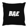 bae funny Throw Pillow
