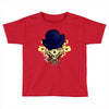 thug skull. Toddler T-shirt