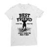 Best Friend Chihuahua Ladies Fitted T-Shirt