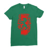 lion crest Ladies Fitted T-Shirt
