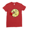 moon rocket Ladies Fitted T-Shirt