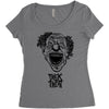 trick or treat Women's Triblend Scoop T-shirt