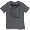 February Girl Facts Aquarius V-Neck Tee
