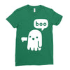 boo Ladies Fitted T-Shirt