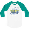 i put the sexy in dyslexia 3/4 Sleeve Shirt