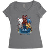 catastrophe Women's Triblend Scoop T-shirt