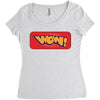 woow Women's Triblend Scoop T-shirt