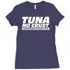 tuna no crust Ladies Fitted T-Shirt