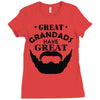 mens grandads bearded Ladies Fitted T-Shirt