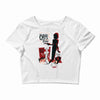 cat shirt Crop Top