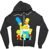 the simpson Zipper Hoodie
