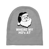 santa claus where my house at Baby Beanies