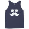 hipster glasses and moustache Tank Top