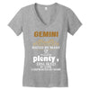 Gemini Hated By Many Wanted By Plenty Disliked By Some Confronted By N Women's V-Neck T-Shirt