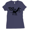 nice ass Ladies Fitted T-Shirt