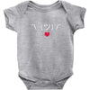 Stick Heart Baby Bodysuit