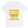 network engineer i connect the V-Neck Tee