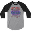 my son was so amazing god made 3/4 Sleeve Shirt
