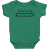 people say i'm condescending Baby Bodysuit