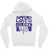 spread love the brooklyn way Zipper Hoodie