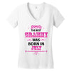 The Best Grammy Was Born In July Women's V-Neck T-Shirt