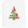 christmas tree made of bells stocking santa Mousepad