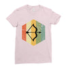 vintage sagittarius Ladies Fitted T-Shirt