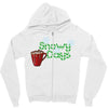 snowy days Zipper Hoodie