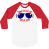 stayin' fly for the 4th of july 3/4 Sleeve Shirt