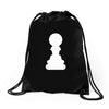 Chess King and Pawn Drawstring Bags