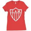clube atl&eacute;tico mineiro brasil Ladies Fitted T-Shirt